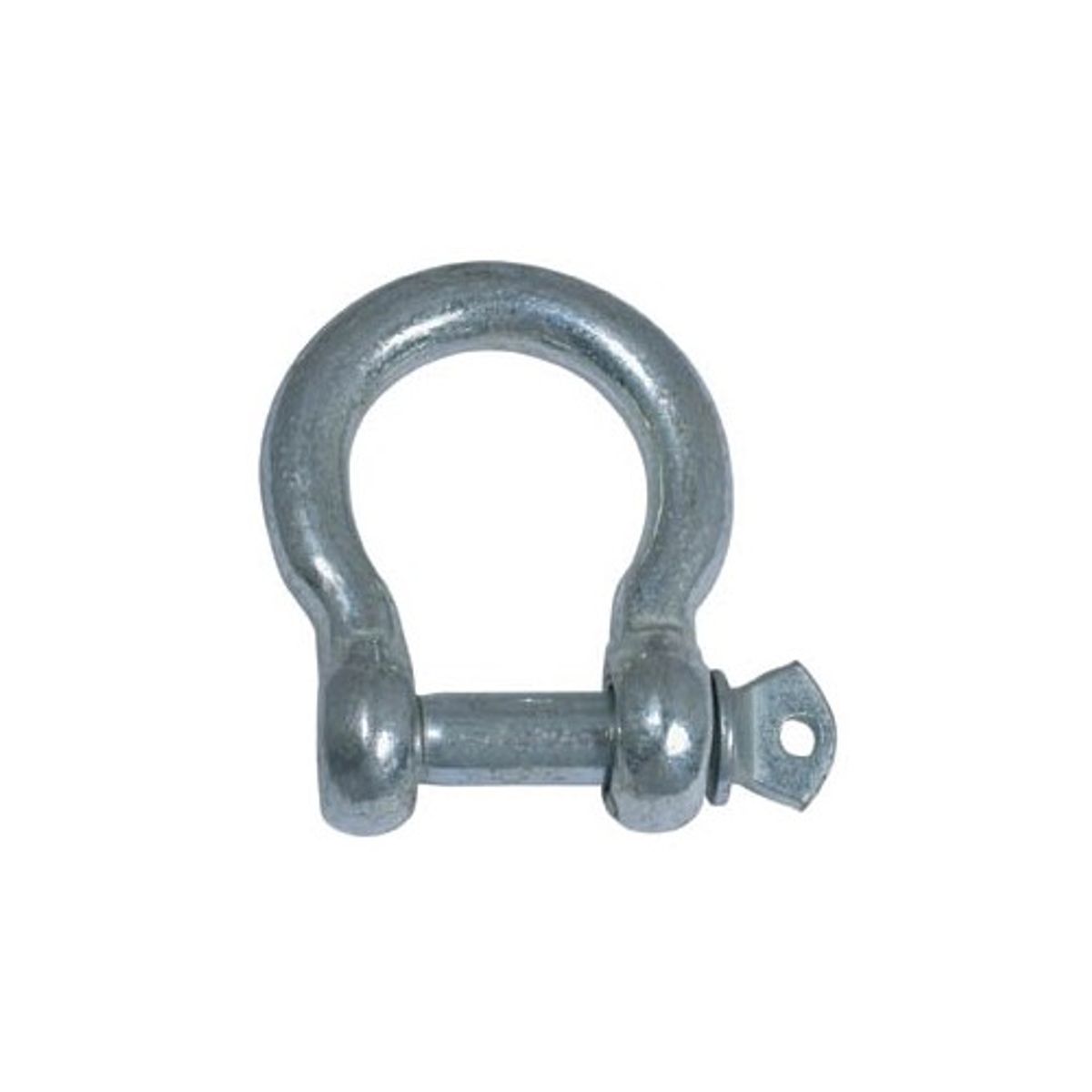 AG Galvanised Steel Bow Shackle with 6mm Pin (12mm ID)