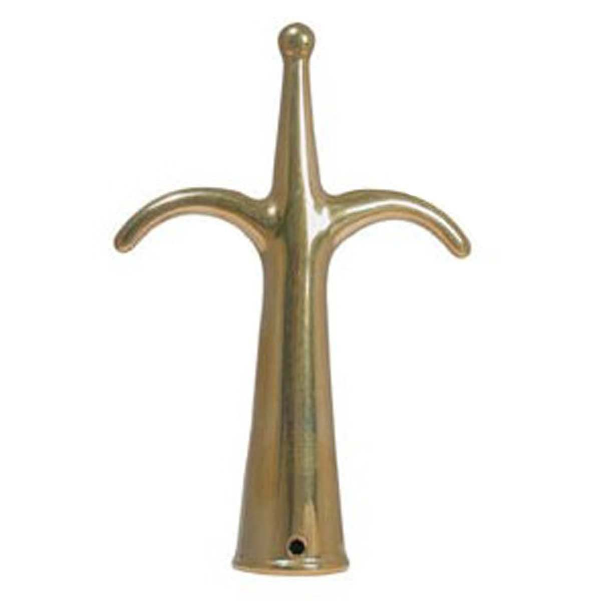AG Double Brass Boat Hook (185mm Long / 34mm ID)