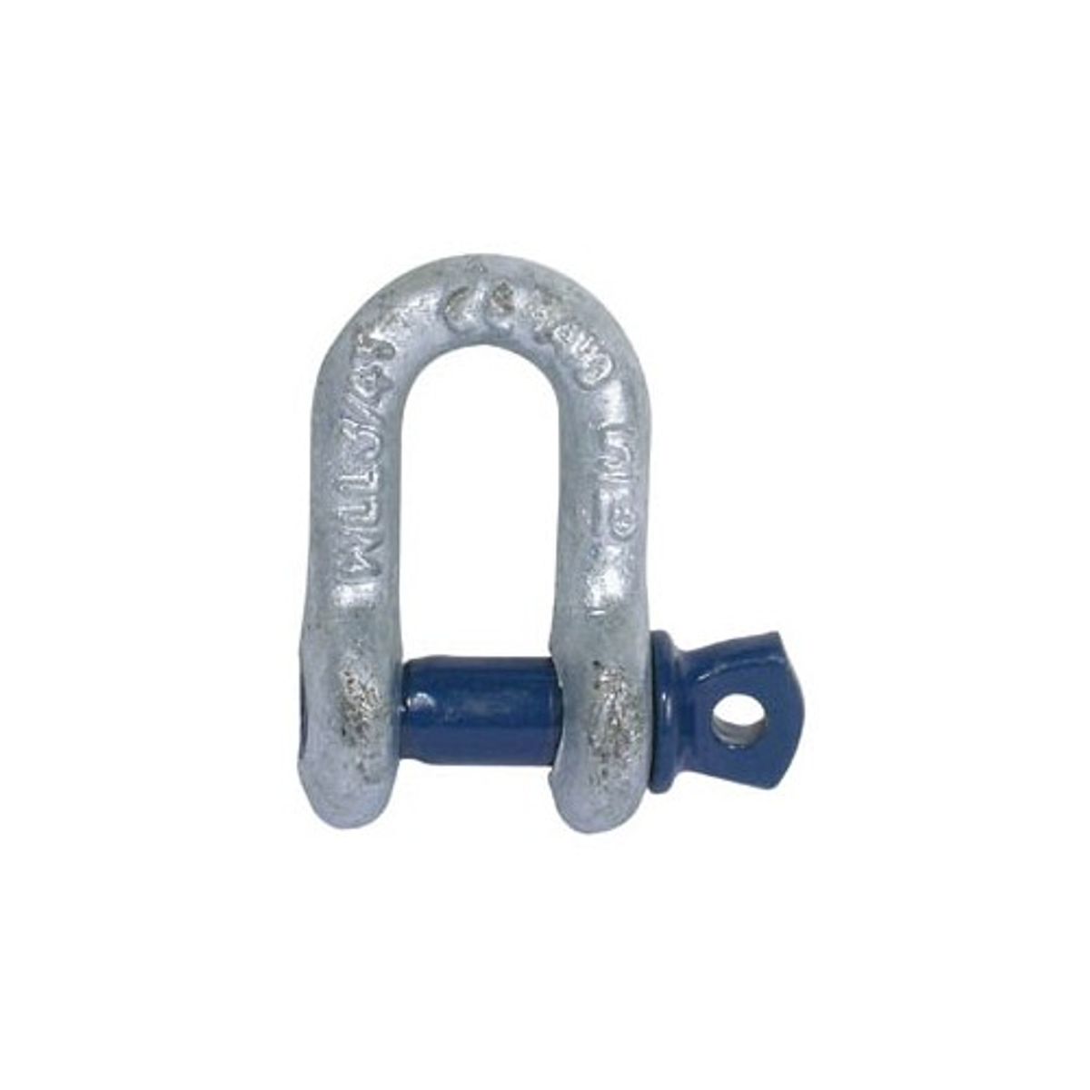 AG Galvanised Steel Load Rated D Shackle 5/8" (27mm ID)