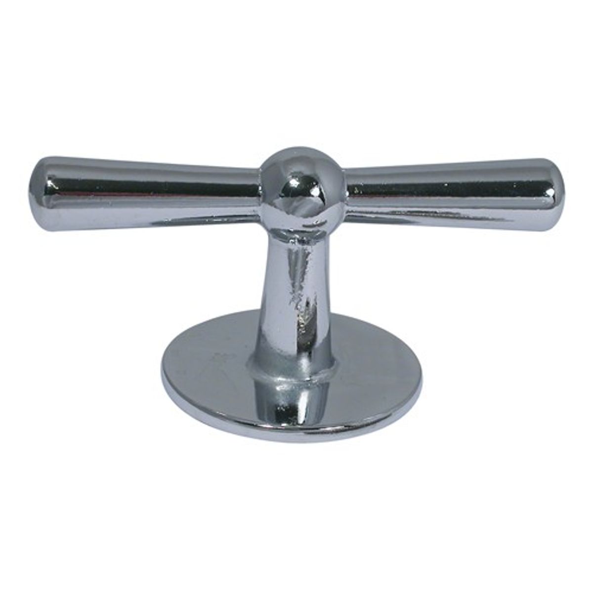 AG Mooring Bollard Chrome Cleat (130mm Long / Bolt Through)