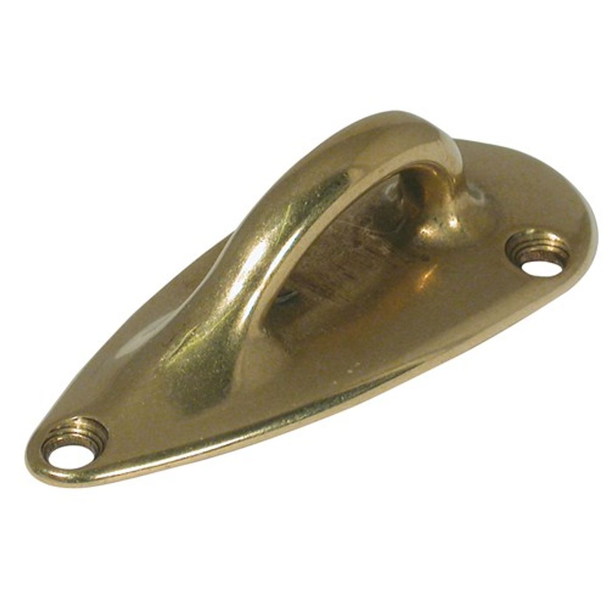 AG Fender Eye Plate in Brass (80mm x 35mm)