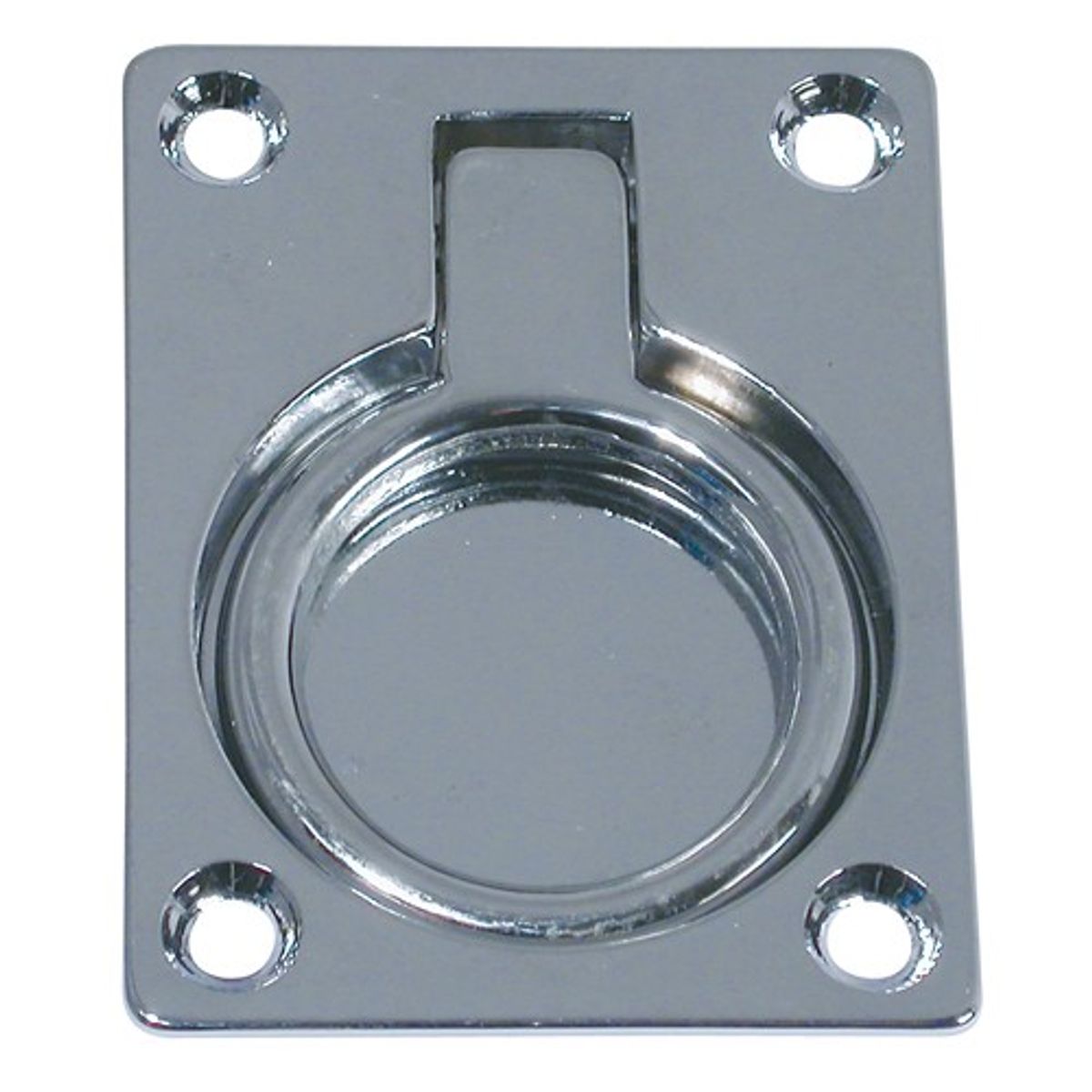 AG Chrome Lifting Ring Flush Mount (63mm x 48mm) N-75913