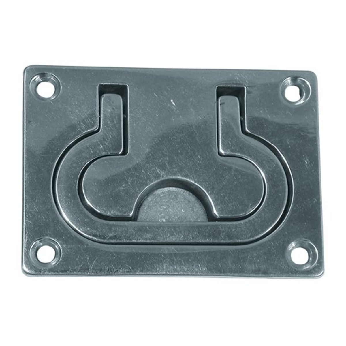 AG Chrome Lifting Ring Flush Mount (75mm x 55mm) N-75915