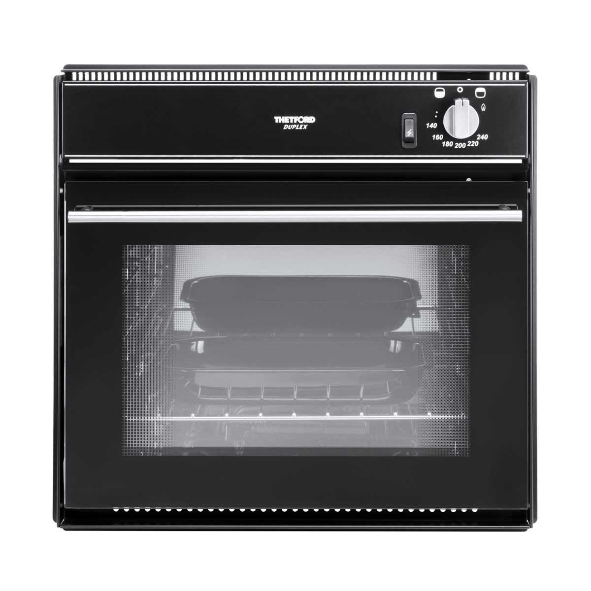 Thetford Duplex LPG Oven & Grill with 12V Ignition Black