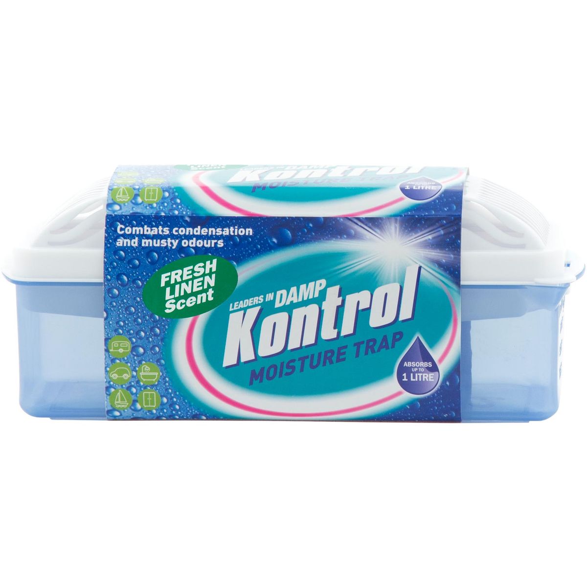 Kontrol Streamline Moisture Trap Linen Scent (1 Litre Capacity) NDV105