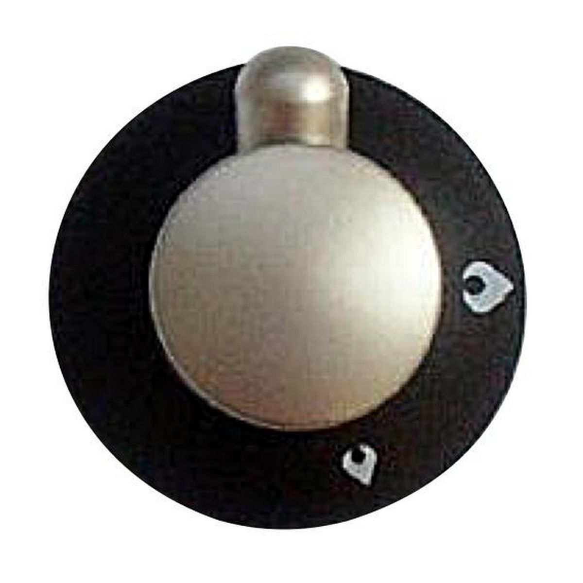 Thetford Hob-Grill Knob Black & Satin for Enigma Cookers (SSPA0928.SA)