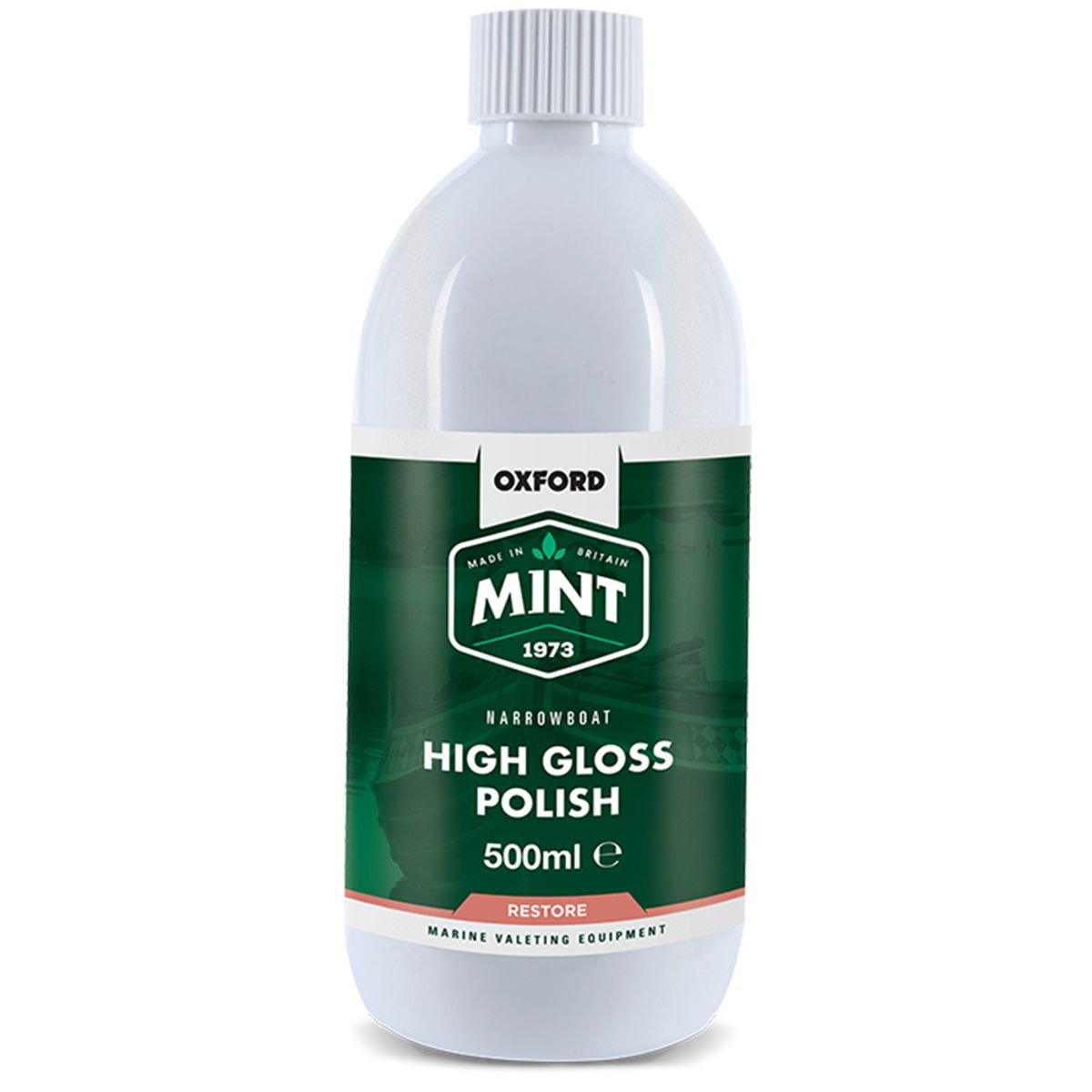 Oxford Mint Narrowboat High Gloss Polish (500ml) OC167NB