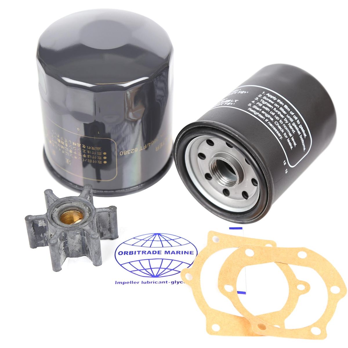 Orbitrade 23380 Service Kit for Volvo Penta Engines D1 & MD2010/2020 ORB-23380