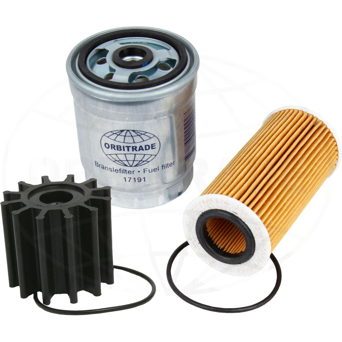 Orbitrade 23842 Service Kit for Volvo Penta D3 Engines (up to 2009) ORB-23842