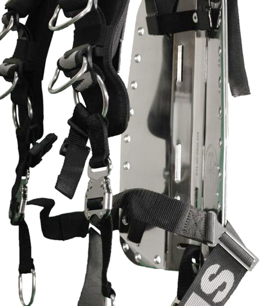 OMS Complete Comfort Harness Heavy Signature Series with Twin Stainless Steel Backplates A11818072