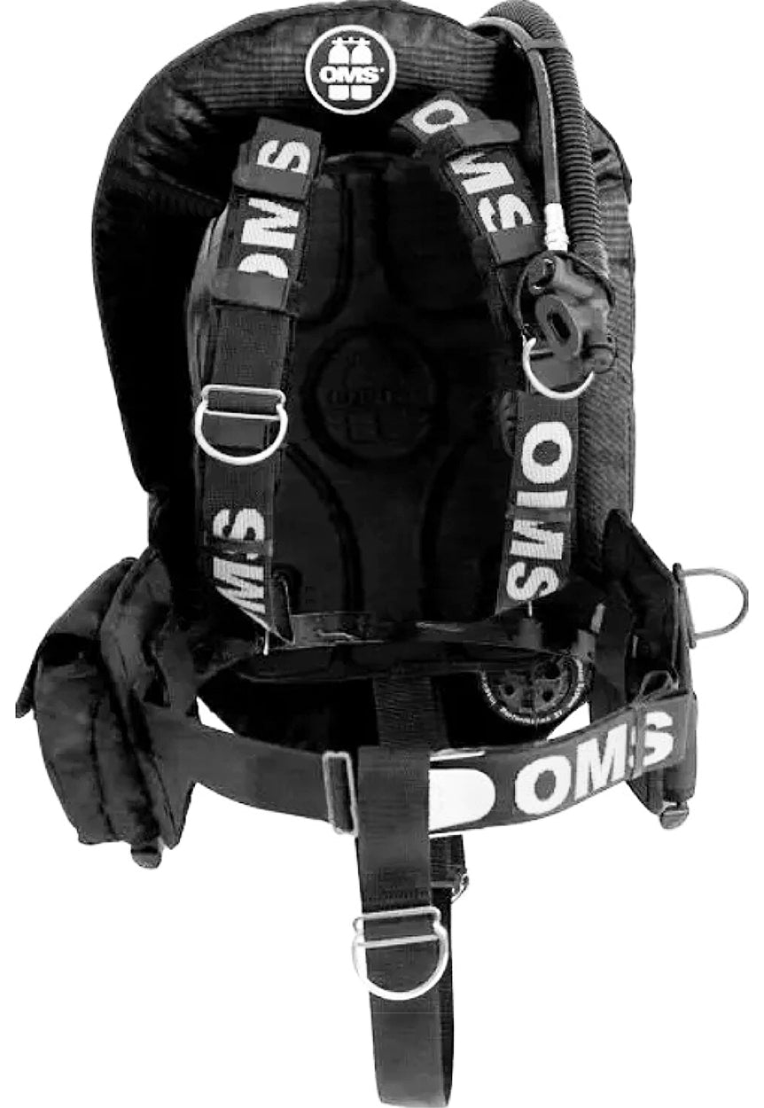 OMS 27Lb12.5Kg All Black Aluminum SmartStream Signature Harness Performance Mono Wing S11518077