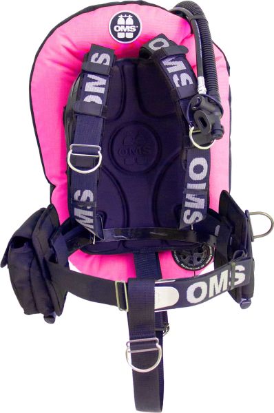 OMS 27Lb12.5Kg Pink/Black Aluminum SmartStream Signature Harness Performance Mono Wing S11518083