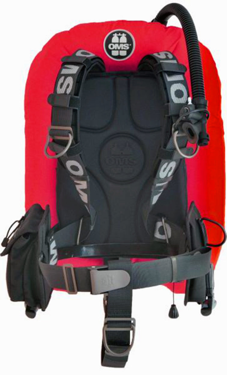 OMS 27Lb12.5Kg Indian Red/Black Stainless Steel SmartStream Signature Harness Performance Mono Wing S11518082