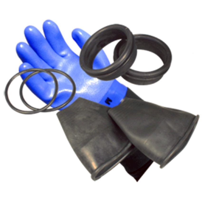OMS Complete Dry Gloves with Ring System Size S S20916801 S