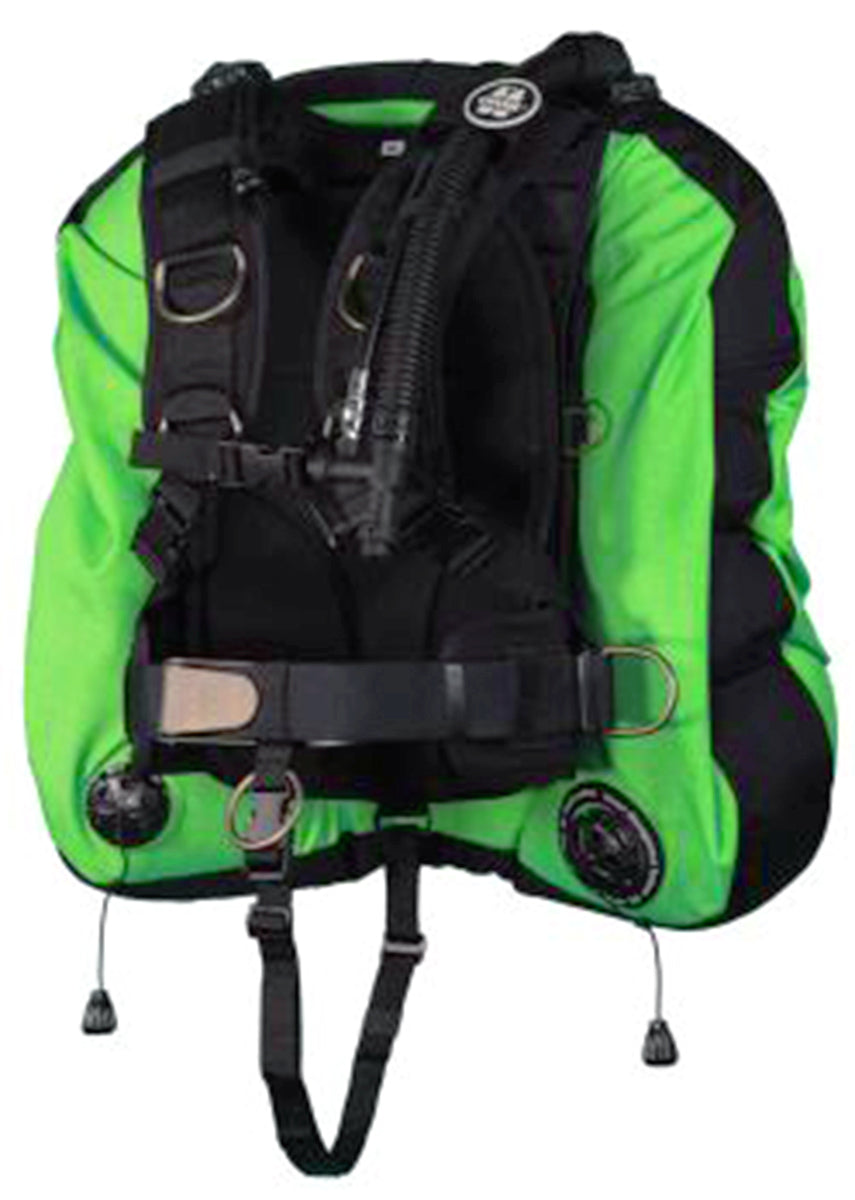 OMS Lizard Green/Black 45/60Lb20/27Kg IQ Lite Signature with Deep Ocean 2 Hybrid Wing Size S S11818062