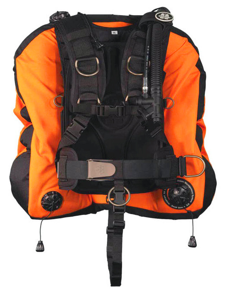 OMS Lava Orange/Black 45/60Lb20/27Kg IQ Lite Signature with Deep Ocean 2 Hybrid Wing Size XS S11818037
