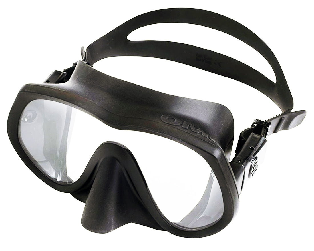 OMS Black Tattoo Mask Western Ultra Clear Lens A12118010