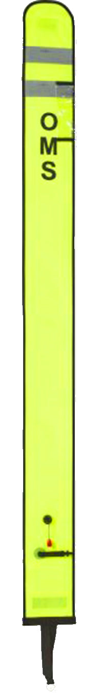 OMS Yellow 1.8M6' Slim Hybrid Surface Marker Buoy A24218014