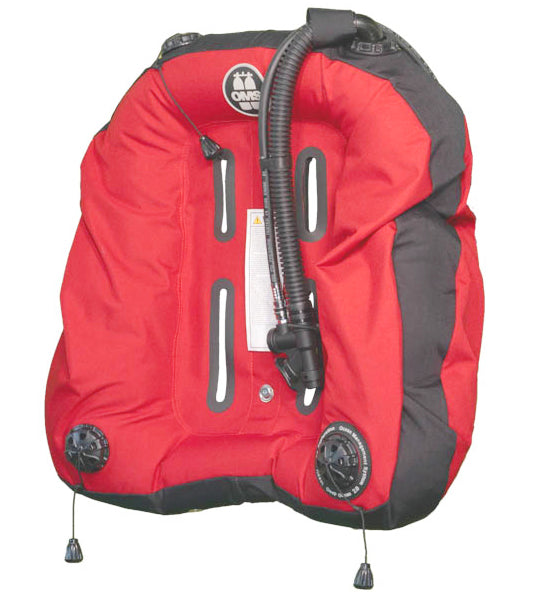 OMS Indian Red/Black 60Lb27Kg Deep Ocean 2 Hybrid Wing A11418029