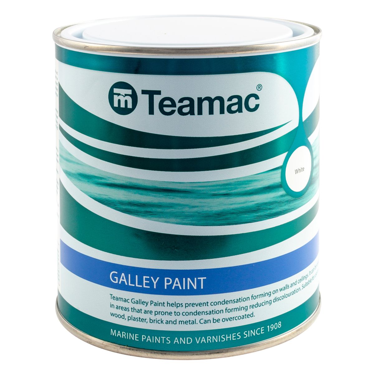 Teamac Anti-Condensation Galley Paint in White (1 Litre) PA-210