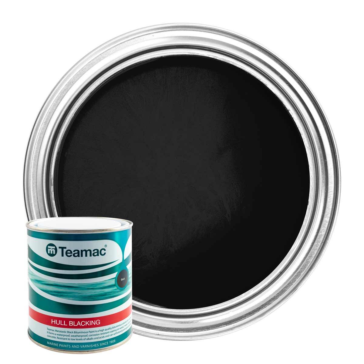Teamac Hull Blacking Paint (1 Litre) PA-319