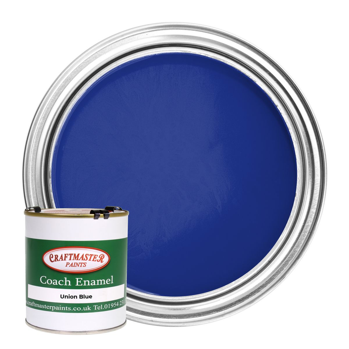 Craftmaster Coach Enamel Boat Paint in Union Blue (500ml) PA-643