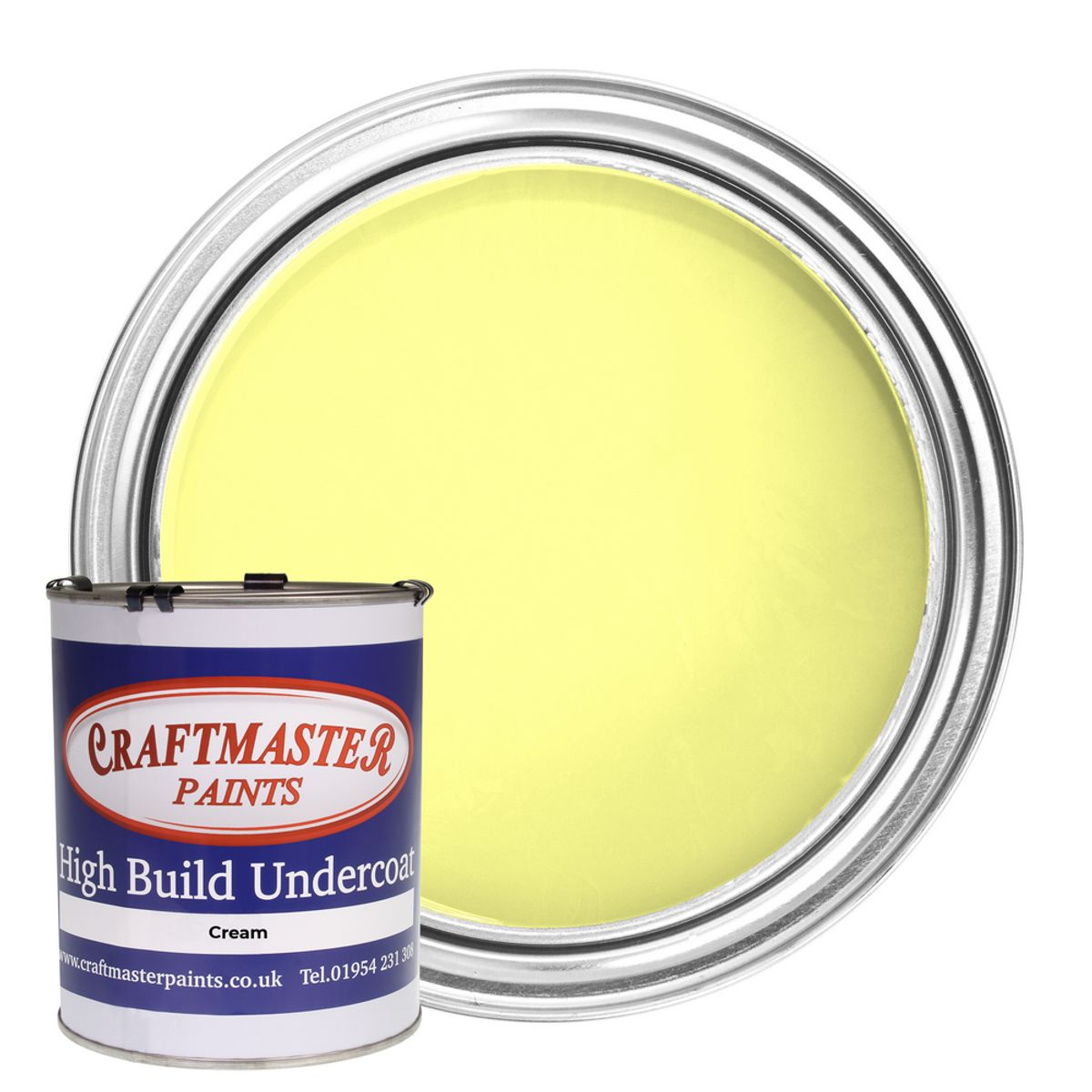 Craftmaster Undercoat Boat Paint in Cream (1 Litre) PA-650