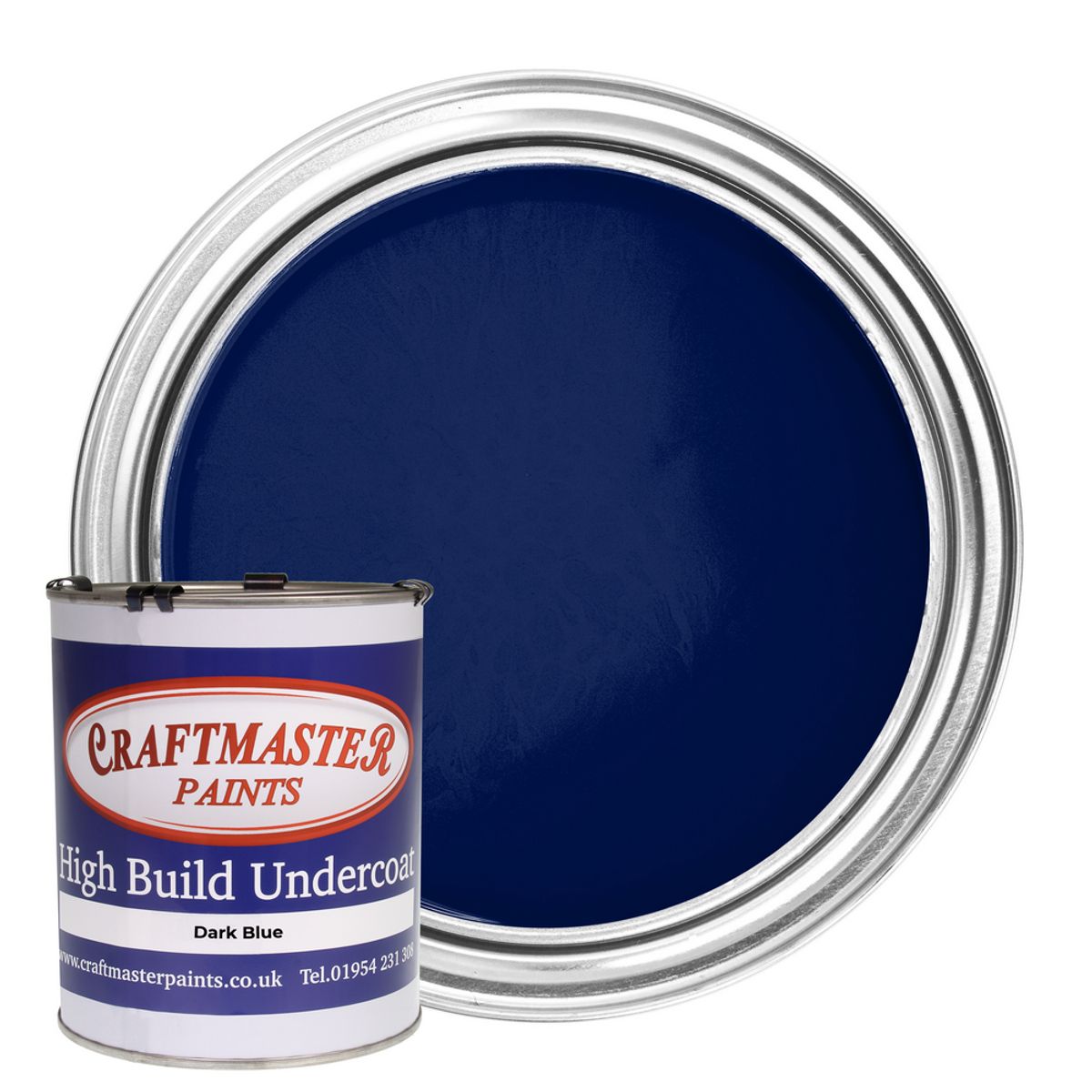 Craftmaster Undercoat Boat Paint in Dark Blue (1 Litre) PA-652