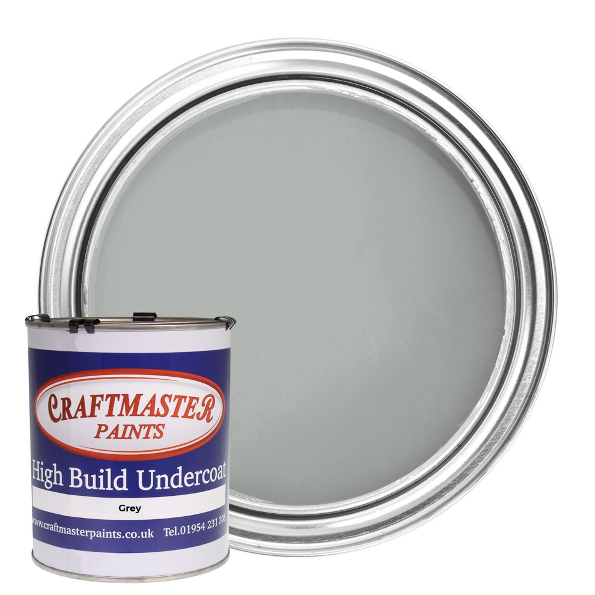 Craftmaster Undercoat Boat Paint in Grey (1 Litre) PA-658