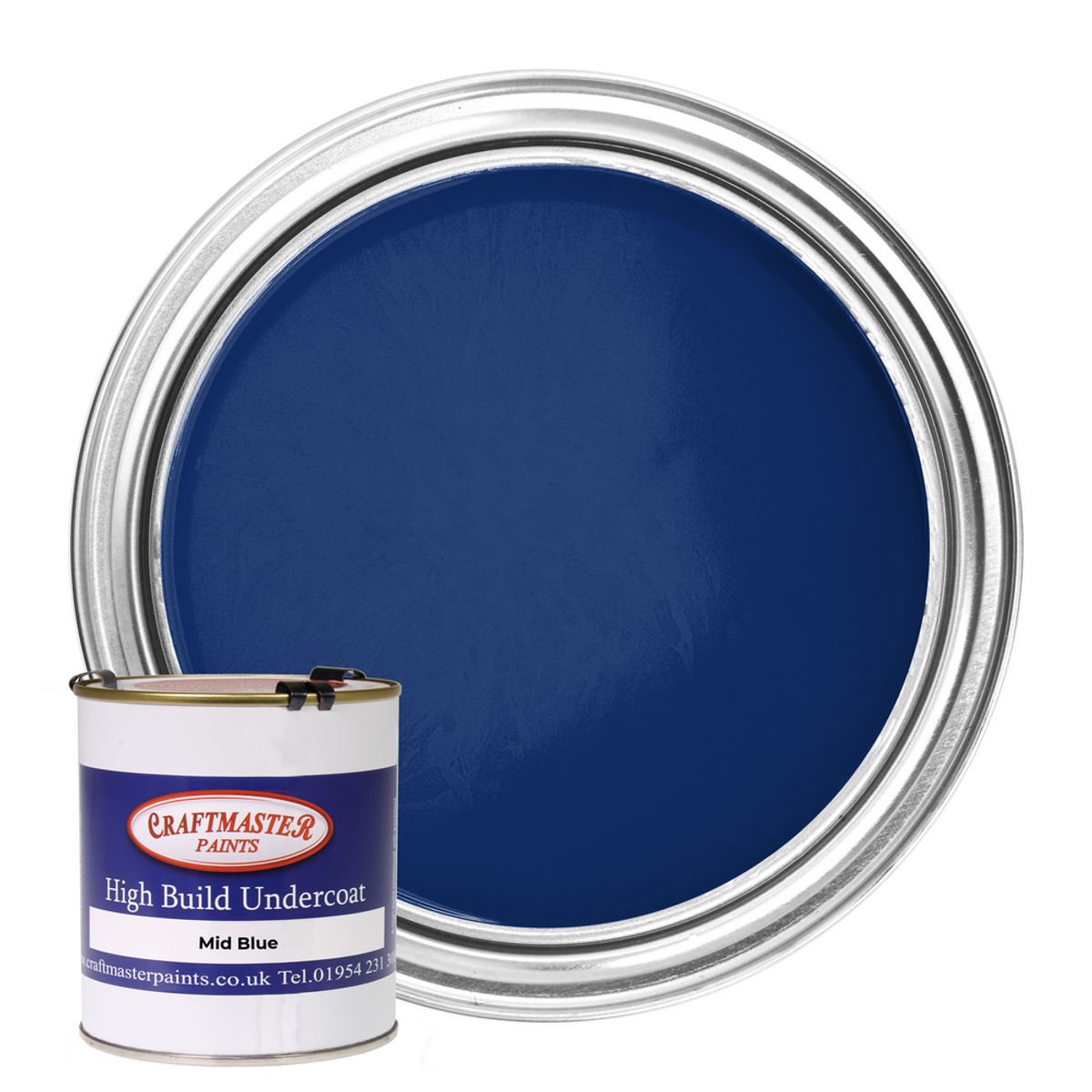 Craftmaster Undercoat Boat Paint in Mid Blue (500ml) PA-661