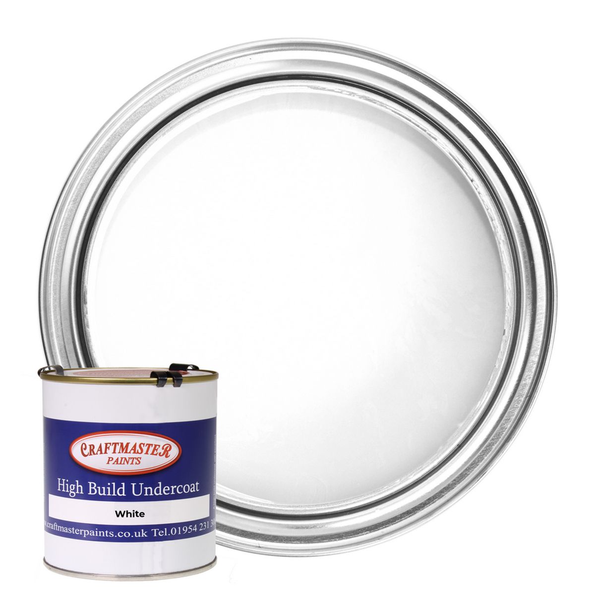 Craftmaster Undercoat Boat Paint in White (500ml) PA-667