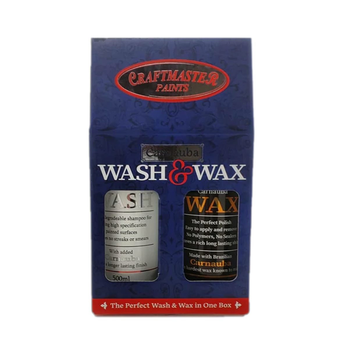 Craftmaster Carnauba Wash and Wax Set (2 x 500ml) PA-679