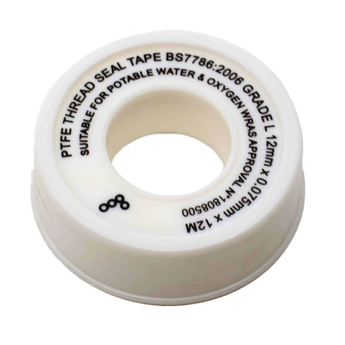 AG PTFE Thread Sealing Tape (12mm x 12 Metres) Q-TA-PTFE-12-12