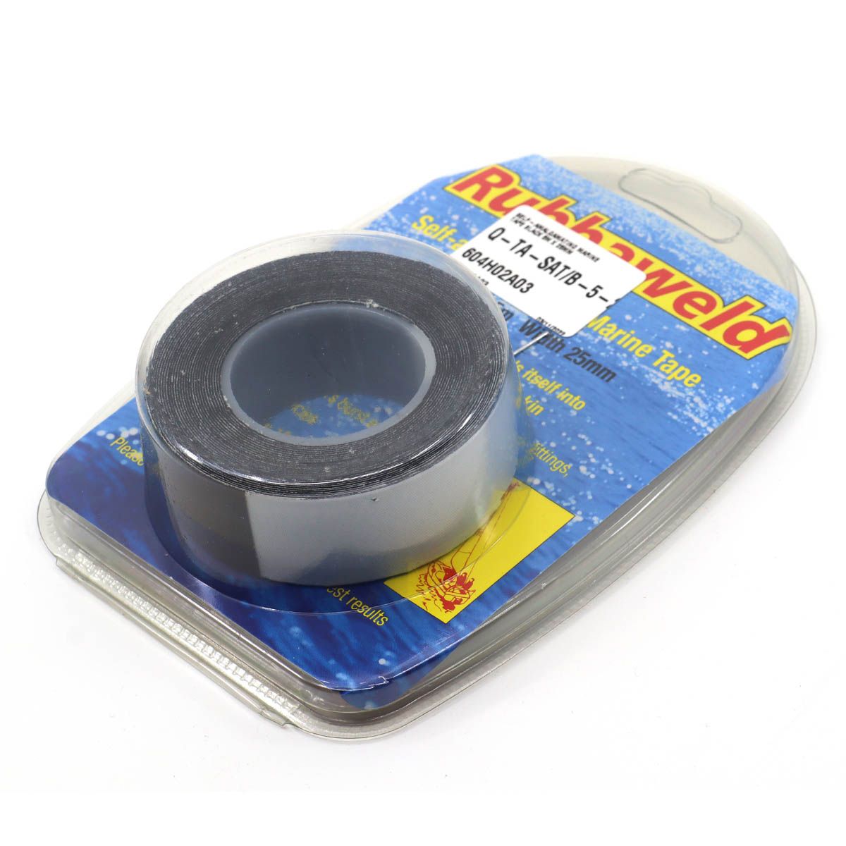 AG Self-Amalgamating Marine Tape (Black / 25mm x 5 Metres) Q-TA-SAT/B-5-25