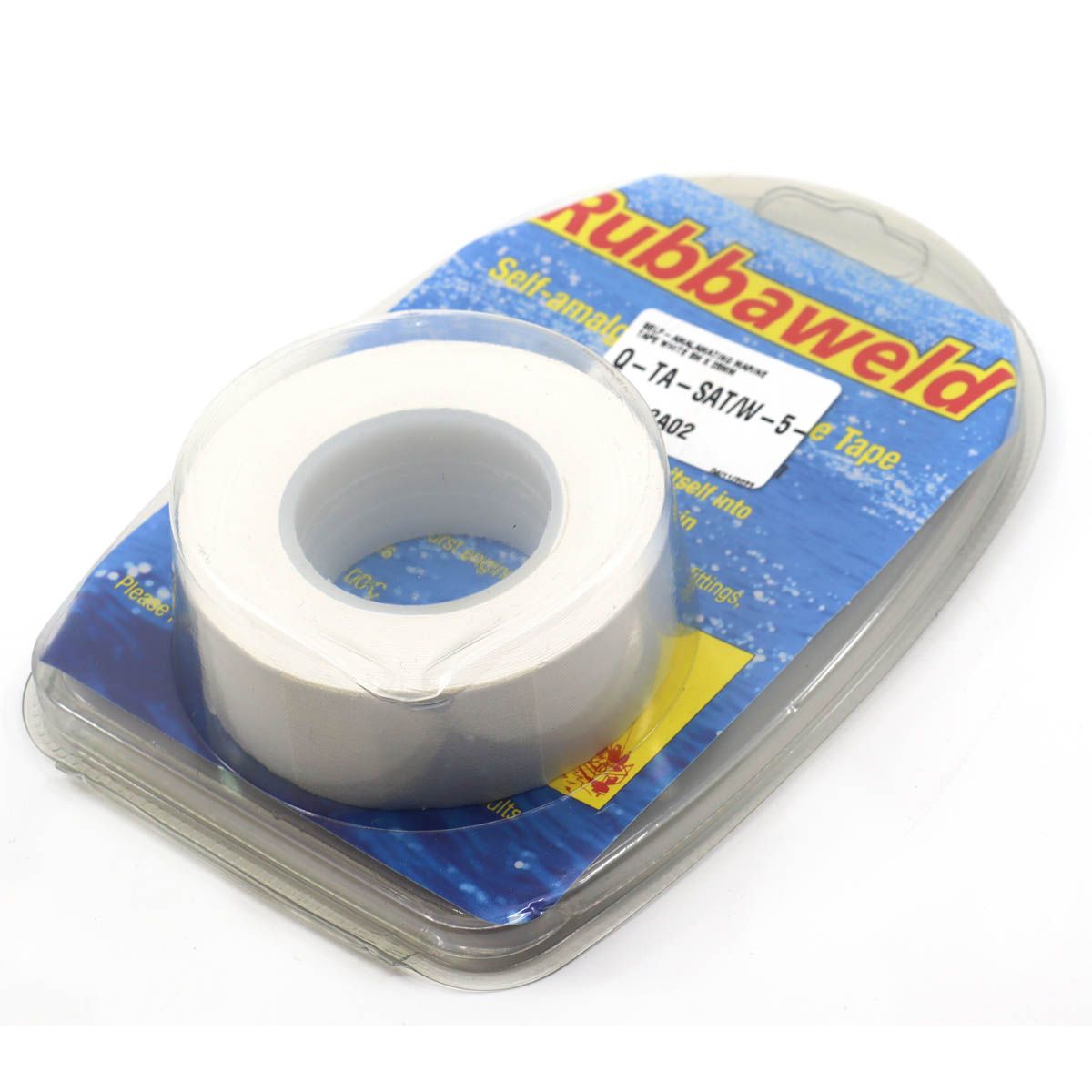 AG Self-Amalgamating Marine Tape (White / 25mm x 5 Metres) Q-TA-SAT/W-5-25