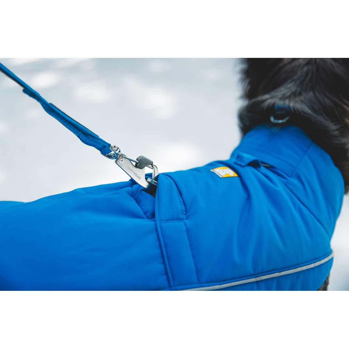 Ruffwear Vert™ Coverall Dog Snow Suit in Blue Pool (Large) RUF-0568-410L