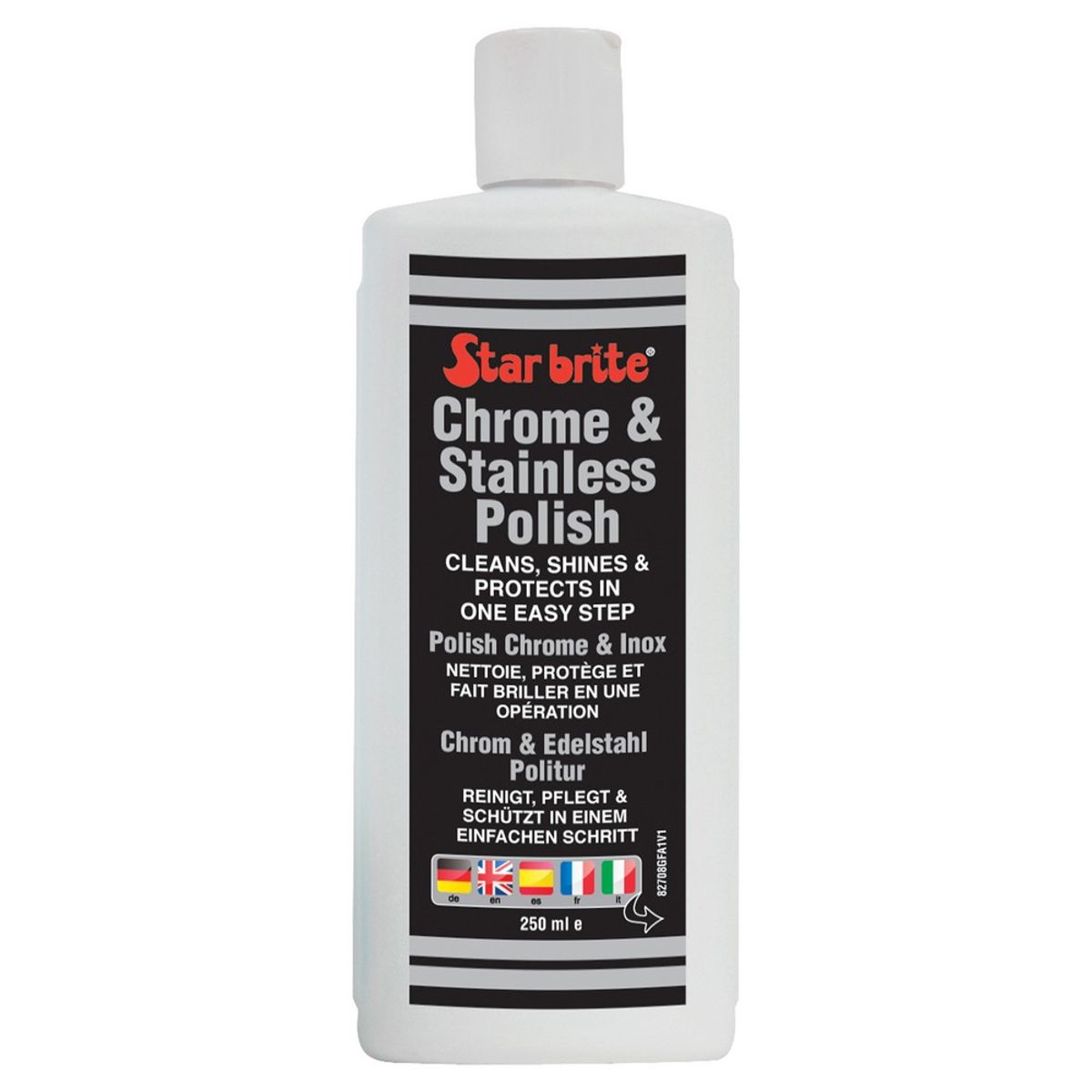 Star brite Chrome & Stainless Polish (250ml Bottle) SB-815