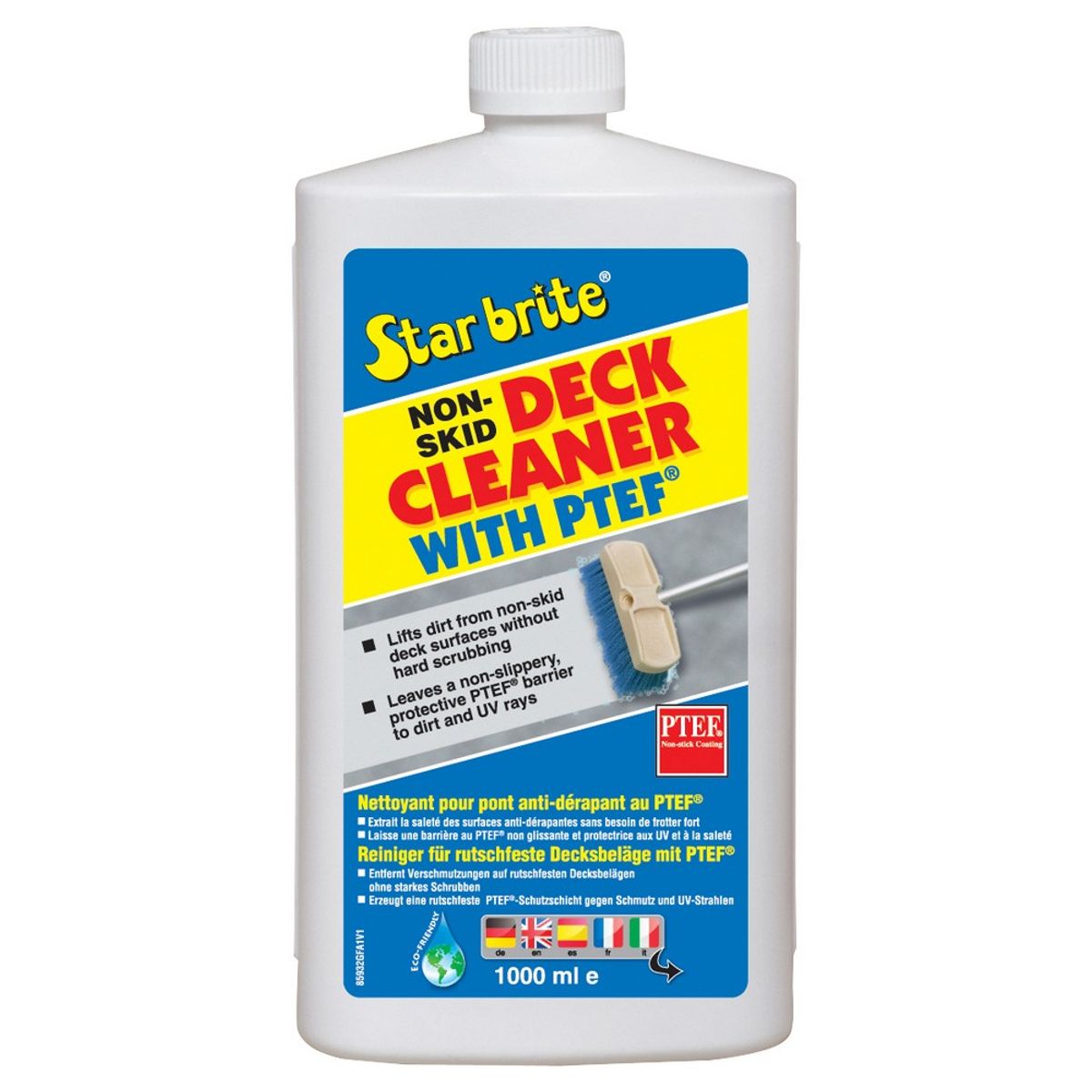 Star brite Non-Skid Deck Cleaner with PTEF (1 Litre Bottle) SB-819