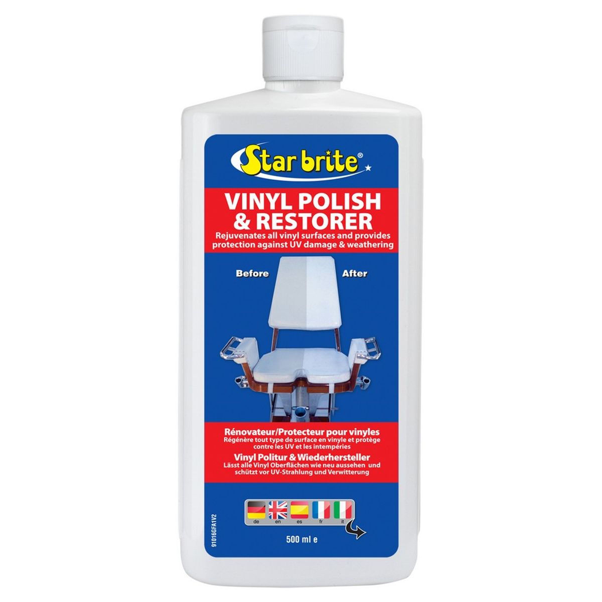 Star Brite Vinyl Polish & Restorer (500ml / UV Protection) SB-903