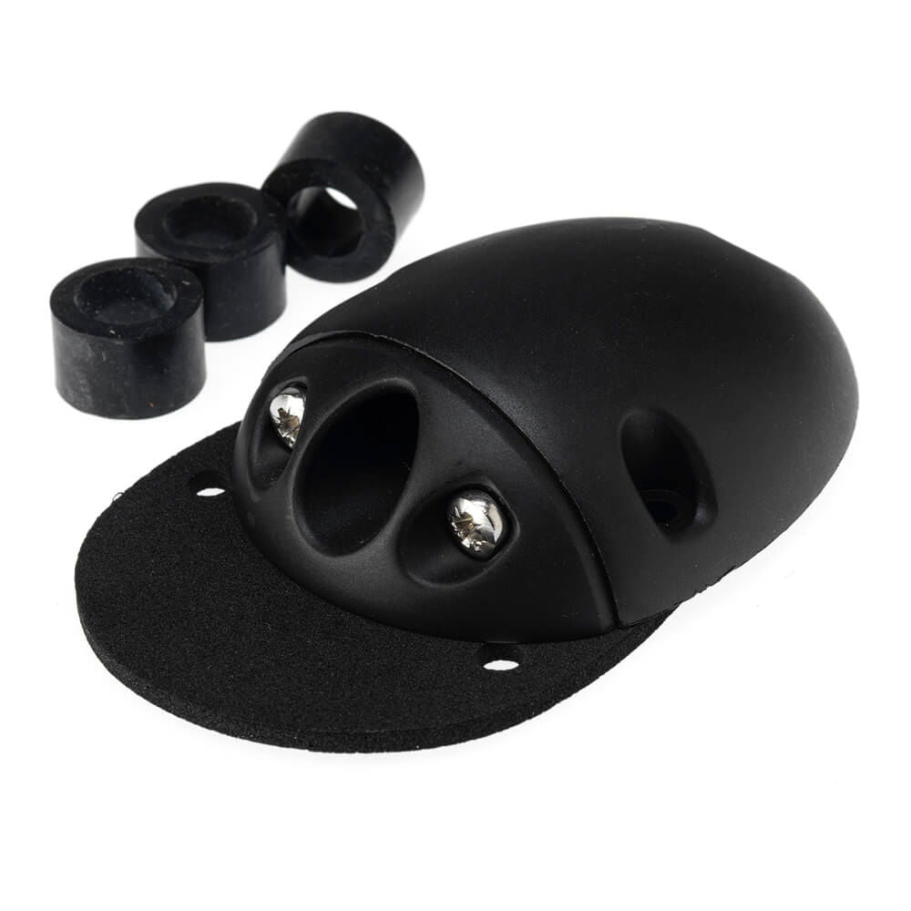 Index Marine SE6B Waterproof Side Entry Cable Gland - Black Plastic