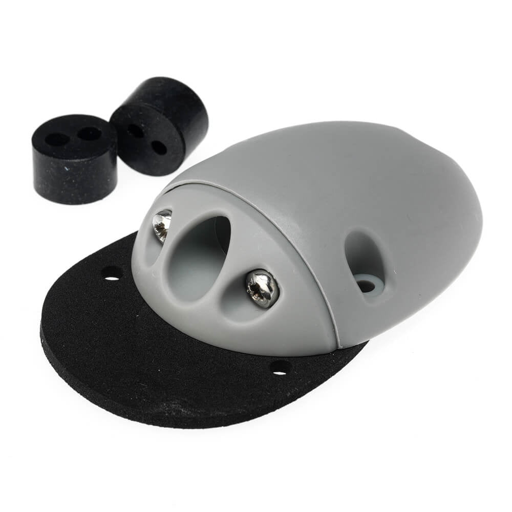 Index Marine SE7 Waterproof Twin Entry Side Entry Cable Gland - Grey Plastic
