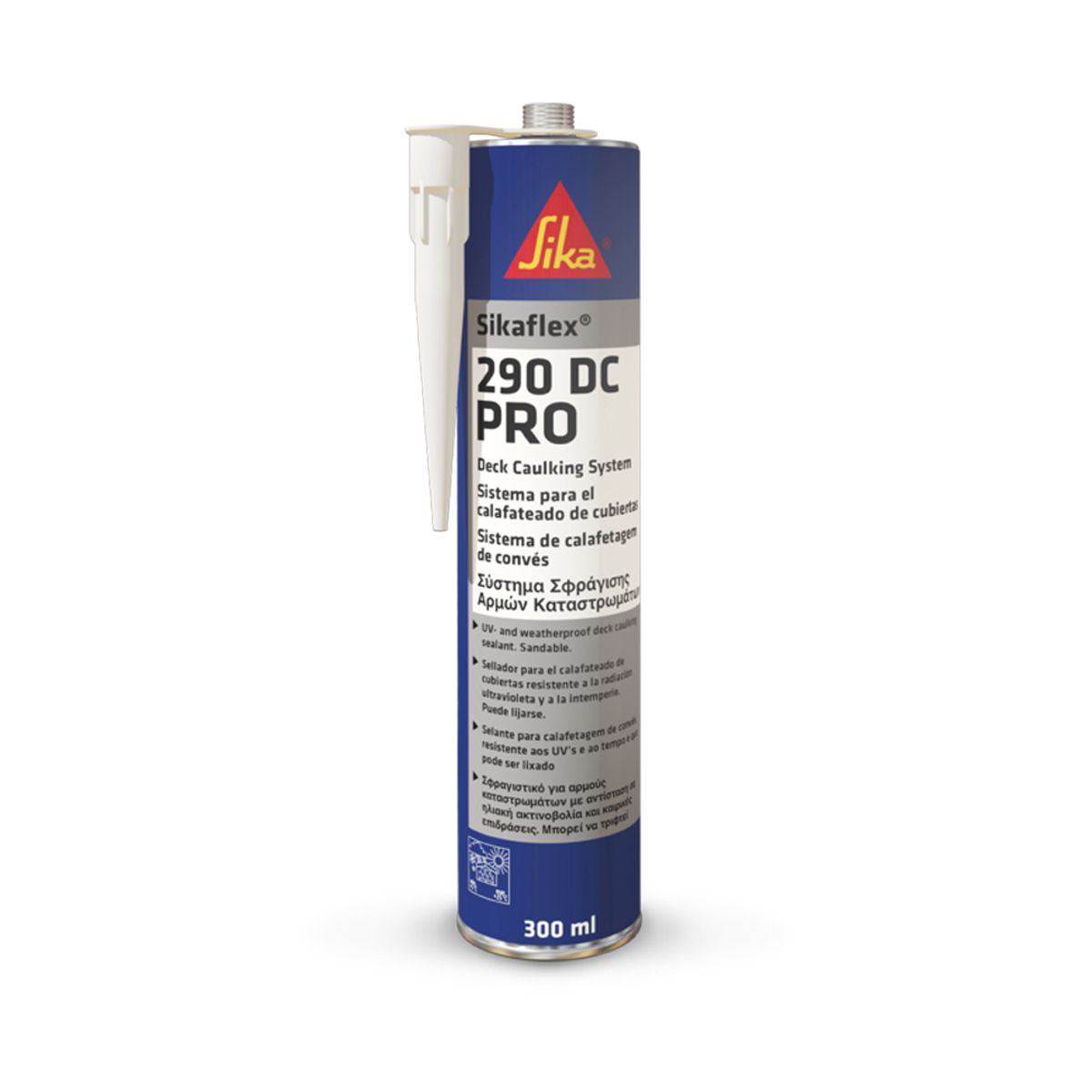 Sikaflex 290DC PRO Deck Caulking Compound 300ml Cartridge Black SK-509182