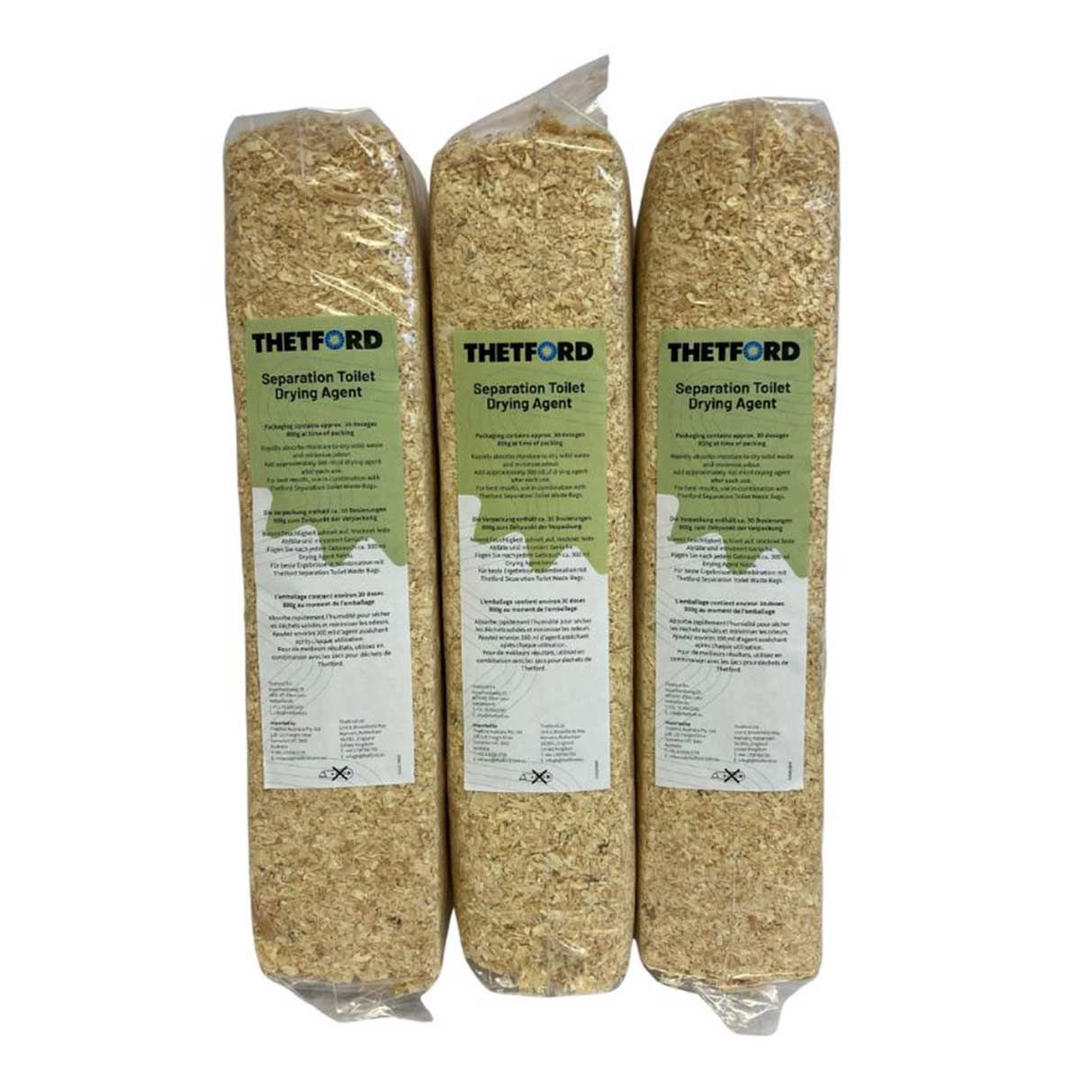 Thetford Separation Toilet Drying Agent (3 x 800g) TF-212491