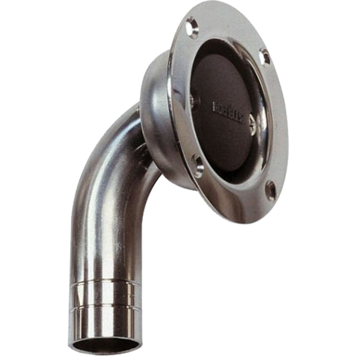 Vetus Stainless Steel Breather Nipple (Angled / 25mm Hose) V-AB25B