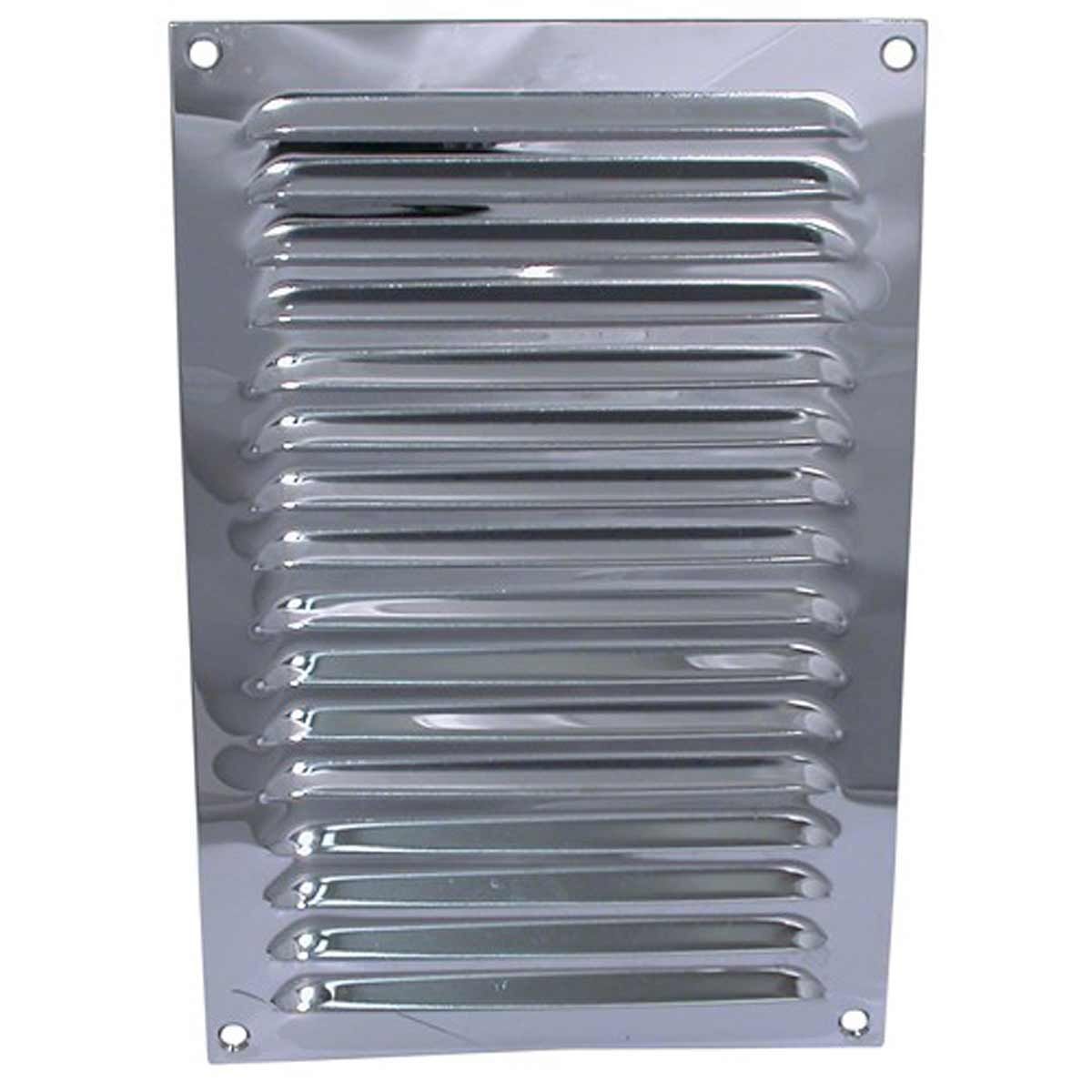 Hooded Louvre Vent Chrome Plated (6" x 9") V80184CP
