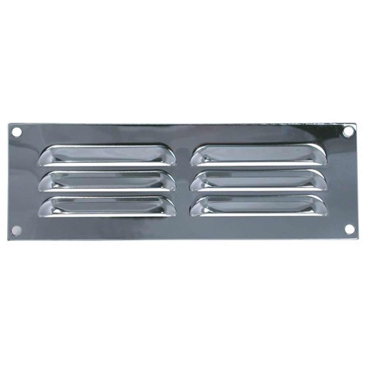 Hooded Louvre Vent Chrome Plated (9" x 3") V80188CP