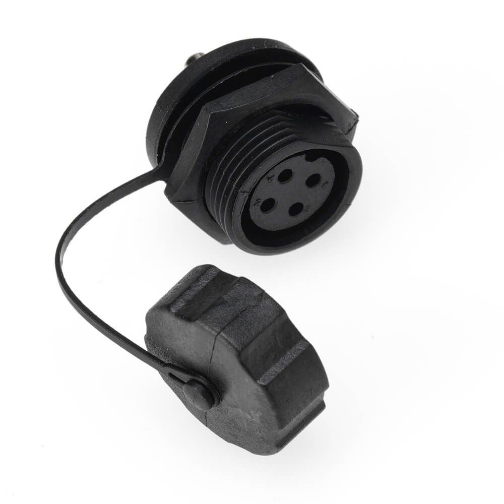 Index Marine Spare Grafter 4 Pin Panel Mount Socket Connector – Screw Terminal