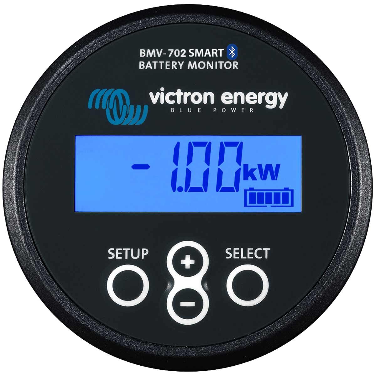 Victron BMV-712 Battery Monitor Gauge (Black / Bluetooth / Retail) VC-BAM030712200R