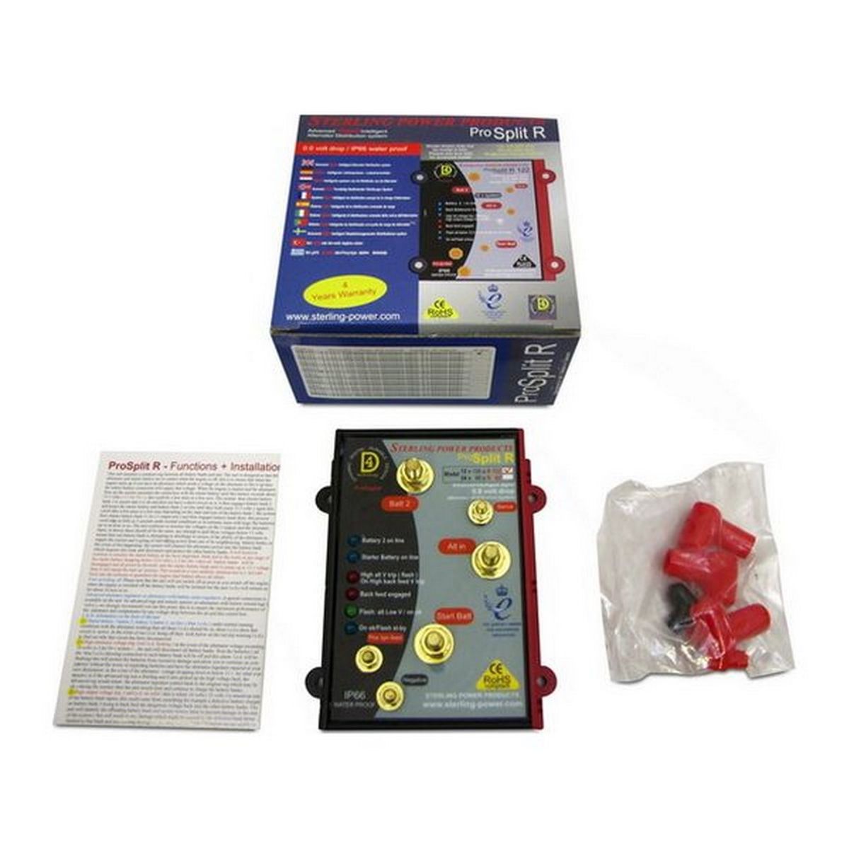 Sterling Power ProSplit R Charge Manager (12V / 120A / 2 Outputs) VL-319