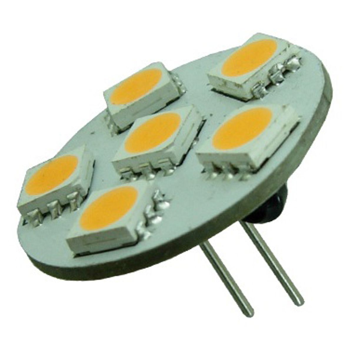 Aten Lighting 6 LED G4 Rear Pin Bulb Cool White VL-523